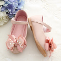 2017 spring and fall peals butterfly children girls shoes whit bow tie